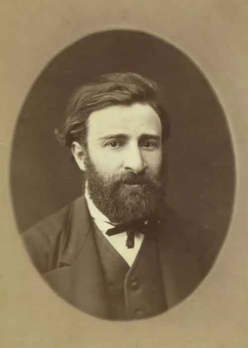 Framed Print : Nicolaus Martianoff, head-and-shoulders portrait, facing front, (1878?). Creator: Unknown Framed Print : Nicolaus Martianoff, head-and-shoulders portrait, facing front, (1878?). Creator: Unknown