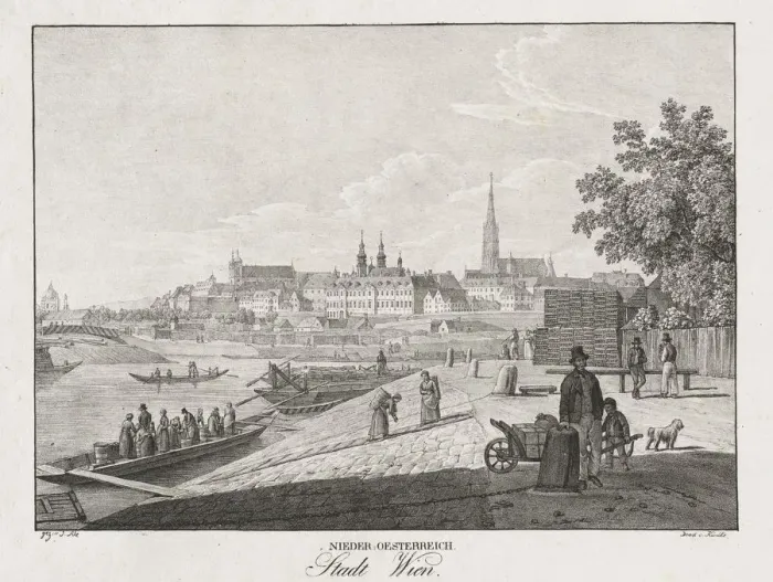 Framed Print : Nieder-oesterreich, Stadt Wien. Creator: Jakob Alt (Austrian, 1789-1872) Framed Print : Nieder-oesterreich, Stadt Wien. Creator: Jakob Alt (Austrian, 1789-1872)