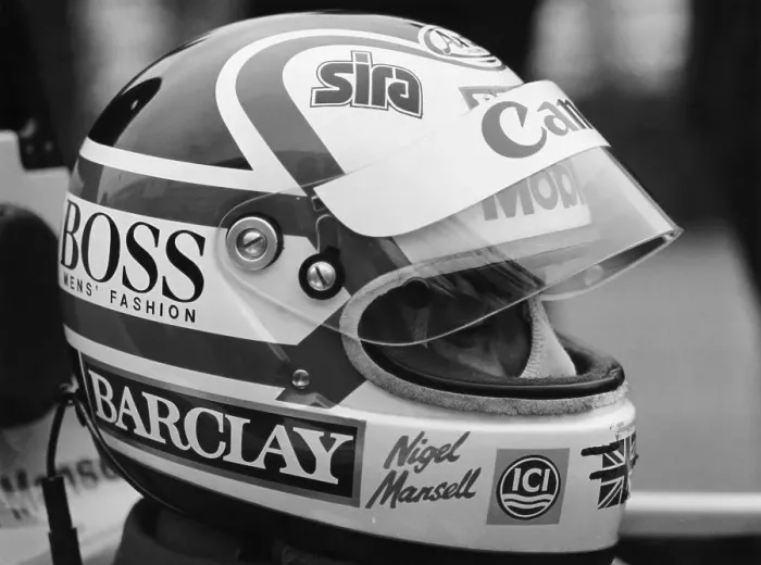 Framed Print : Nigel Mansell, 1988
