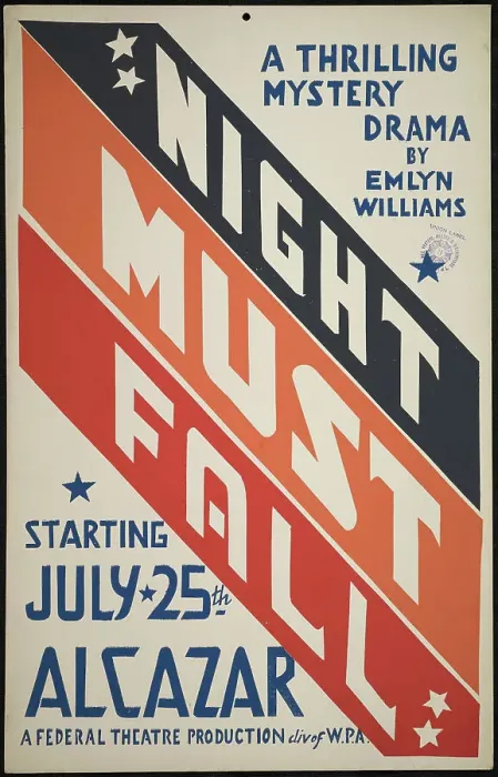 Framed Print : Night Must Fall, San Francisco, 1938. Creator: Unknown Framed Print : Night Must Fall, San Francisco, 1938. Creator: Unknown