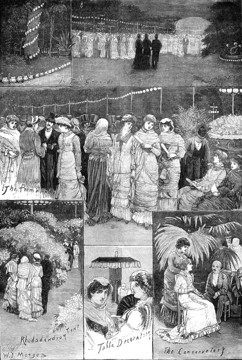 Framed Print : Night Fete at the Botanic Gardens, Regent's Park, 1881. Creator: Unknown. Night Fete at the Botanic Gardens, Regent's Park, 1881. Creator: Unknown Framed Print : Night Fete at the Botanic Gardens, Regent's Park, 1881. Creator: Unknown. Night Fete at the Botanic Gardens, Regent's Park, 1881. Creator: Unknown