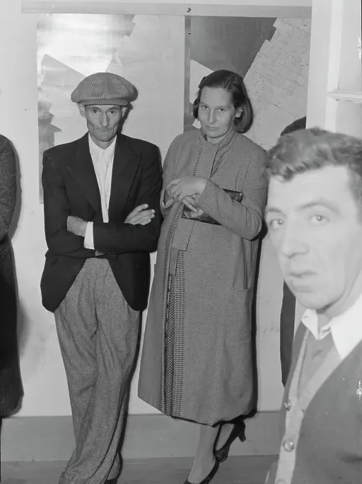 Framed Print : Night meeting in the FSA office, Visalia, Tulare County, California, 1938. Creator: Dorothea Lange Framed Print : Night meeting in the FSA office, Visalia, Tulare County, California, 1938. Creator: Dorothea Lange