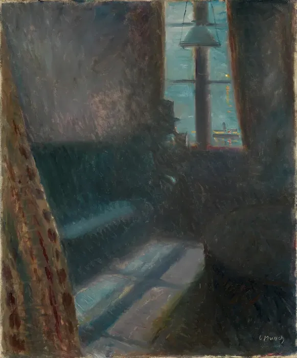 Framed Print : Night in Saint-Cloud, 1890. Artist: Munch, Edvard (1863-1944) Framed Print : Night in Saint-Cloud, 1890. Artist: Munch, Edvard (1863-1944)