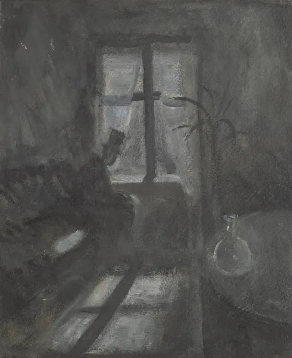 Framed Print : Night in Saint-Cloud, 1892. Artist: Munch, Edvard (1863-1944) Framed Print : Night in Saint-Cloud, 1892. Artist: Munch, Edvard (1863-1944)