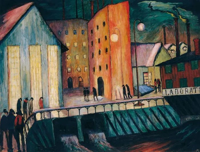 Framed Print : Night Shift, 1924 Framed Print : Night Shift, 1924