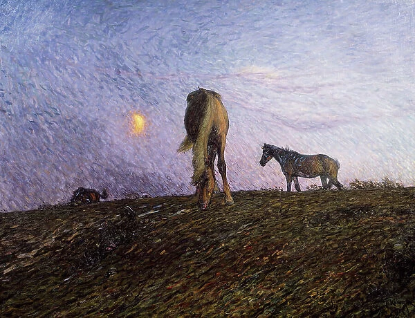 Nightfall, 1904. Creator: Nils Kreuger