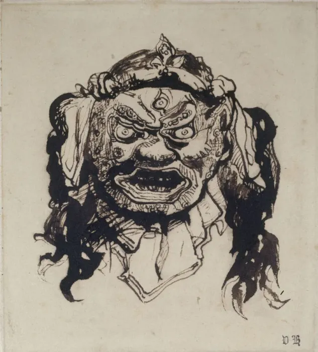 Framed Print : Nightmare head Framed Print : Nightmare head
