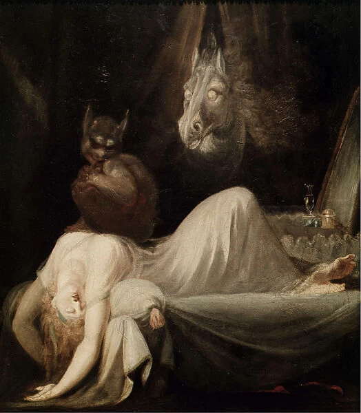 The Nightmare II, 1802. Artist: Fussli (Fuseli), Johann Heinrich (1741-1825)