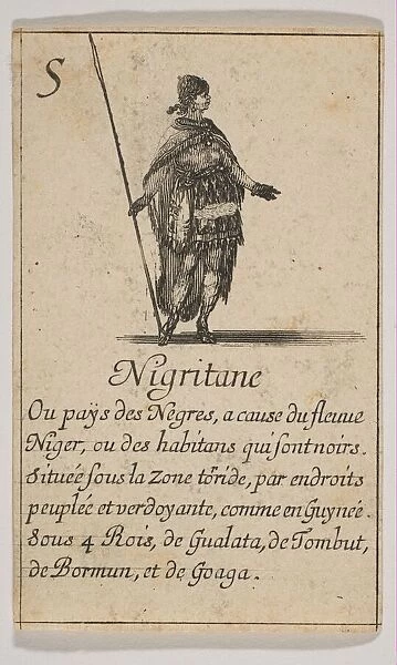 Nigritane, 1644. Creator: Stefano della Bella
