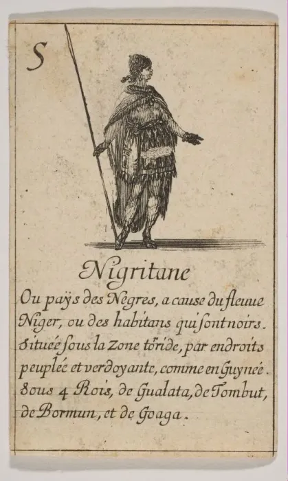 Framed Print : Nigritane, 1644. Creator: Stefano della Bella Framed Print : Nigritane, 1644. Creator: Stefano della Bella