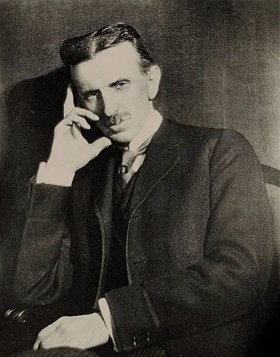 Framed Print : Nikola Tesla (1856-1943), 1915. Creator: Anonymous Framed Print : Nikola Tesla (1856-1943), 1915. Creator: Anonymous