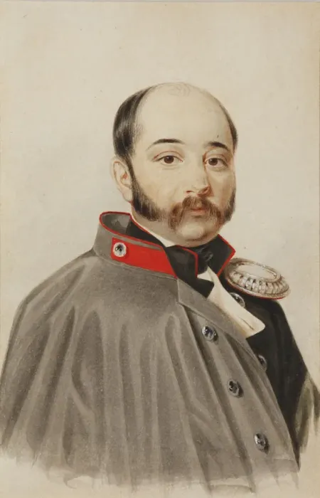 Framed Print : Nikolai Ivanovich Lorer (1794-1873), End 1840s Framed Print : Nikolai Ivanovich Lorer (1794-1873), End 1840s
