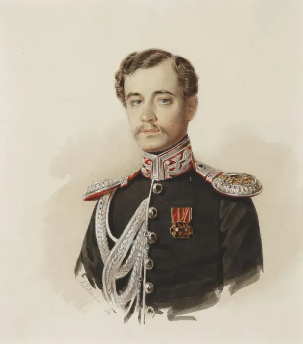 Framed Print : Nikolai Leontievich Dubelt (1819-1874), 1848 Framed Print : Nikolai Leontievich Dubelt (1819-1874), 1848