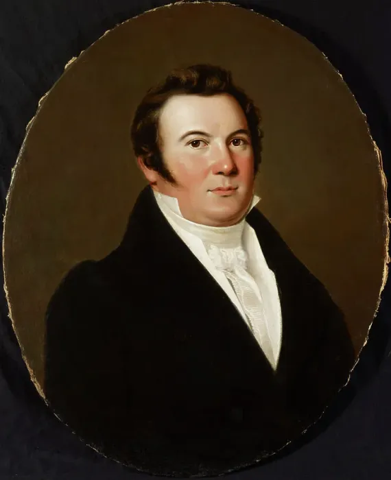 Framed Print : Nikolai Sinebrychoff, c1830s. Creator: Johan Erik Lindh Framed Print : Nikolai Sinebrychoff, c1830s. Creator: Johan Erik Lindh