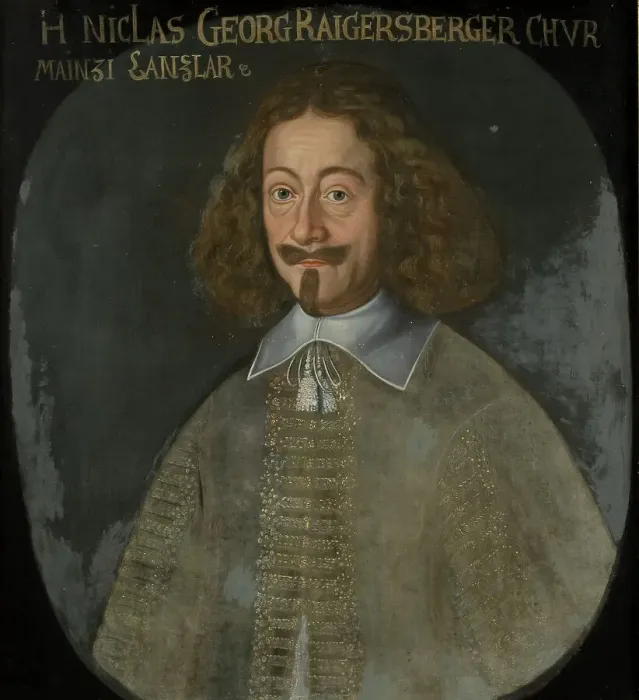 Framed Print : Nikolaus Georg von Raigersperger, c17th century. Creator: Anon Framed Print : Nikolaus Georg von Raigersperger, c17th century. Creator: Anon