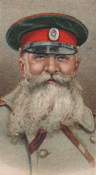 Nikolay Iudovich Ivanov (1851-1919), general in the Imperial Russian Army, 1917