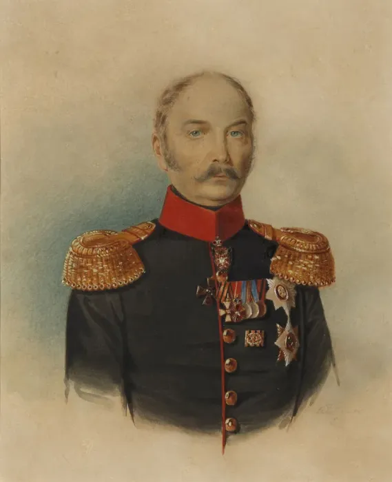 Framed Print : Nikolay Ivanovich Hartung (1782-1859), 1850 Framed Print : Nikolay Ivanovich Hartung (1782-1859), 1850