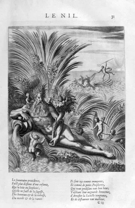 Framed Print : The Nile, 1615. Artist: Leonard Gaultier Framed Print : The Nile, 1615. Artist: Leonard Gaultier