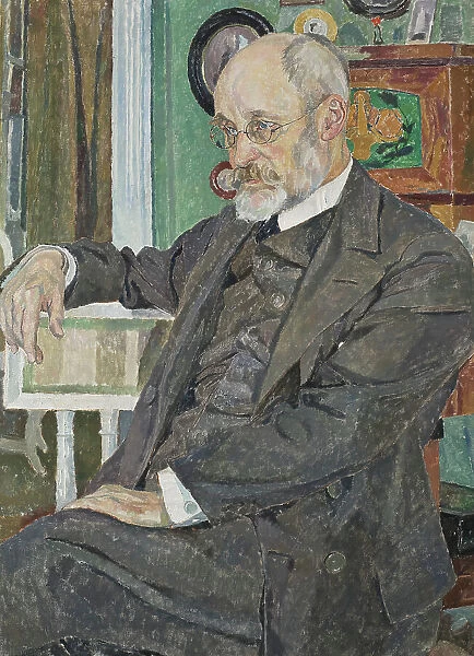Nils Kreuger, 1858-1930, artist, 1924. Creator: Carl Wilhelmson