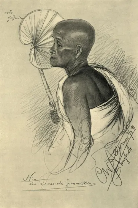Framed Print : Nim - a Siamese grandmother, Bangkok, 1898. Creator: Christian Wilhelm Allers Framed Print : Nim - a Siamese grandmother, Bangkok, 1898. Creator: Christian Wilhelm Allers
