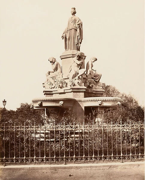 Nimes, Fontaine, ca. 1861. Creator: Edouard Baldus