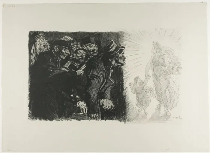 Framed Print : As in Ninety-Three, 548. Creator: Theophile Alexandre Steinlen Framed Print : As in Ninety-Three, 548. Creator: Theophile Alexandre Steinlen