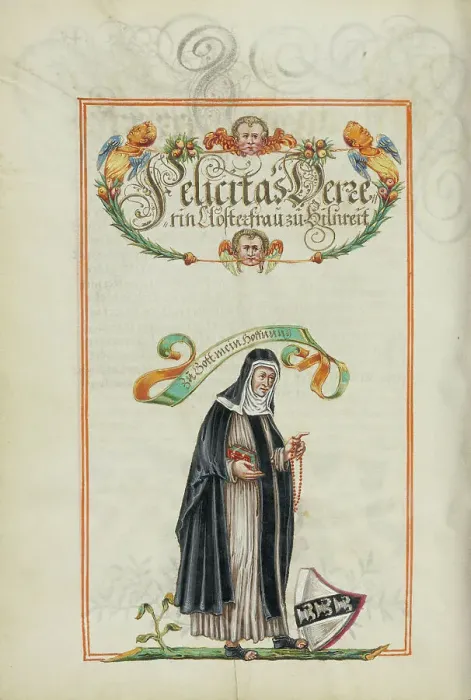 Framed Print : The Ninth Generation, Felicitas Derrer, about 1626-1711. Creator: Unknown Framed Print : The Ninth Generation, Felicitas Derrer, about 1626-1711. Creator: Unknown