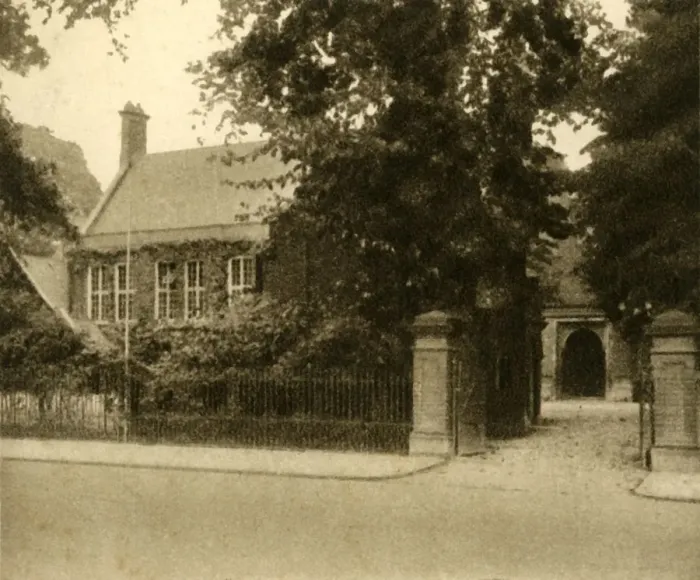 Framed Print : No. 63. The Perse School, Cambridge, 1923. Creator: Unknown