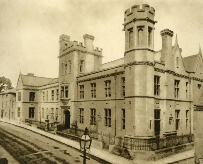 Framed Print : No. 64. Oundle School, Northants, 1923. Creator: Unknown Framed Print : No. 64. Oundle School, Northants, 1923. Creator: Unknown
