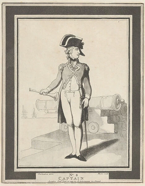 No. 8: Captain, February 15, 1799. Creator: Henri Merke