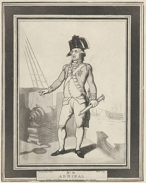 No. 9: Admiral, February 15, 1799. Creator: Henri Merke