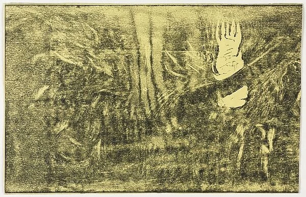Noa Noa: The Devil Speaks (Mahna No Varua Ino) (recto), 1893-1894. Creator: Paul Gauguin (French