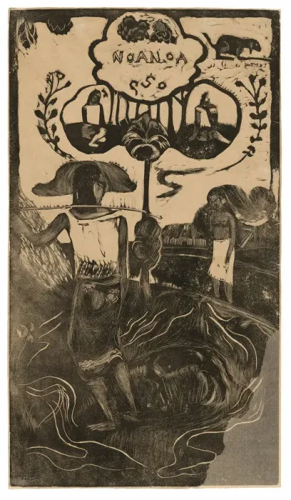 Framed Print : Noa Noa (Fragrant), from the Noa Noa Suite, 1893 / 94. Creator: Paul Gauguin Framed Print : Noa Noa (Fragrant), from the Noa Noa Suite, 1893 / 94. Creator: Paul Gauguin