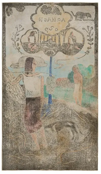 Framed Print : Noa Noa (Fragrant), from the Noa Noa Suite, 1893 / 94. Creator: Paul Gauguin Framed Print : Noa Noa (Fragrant), from the Noa Noa Suite, 1893 / 94. Creator: Paul Gauguin