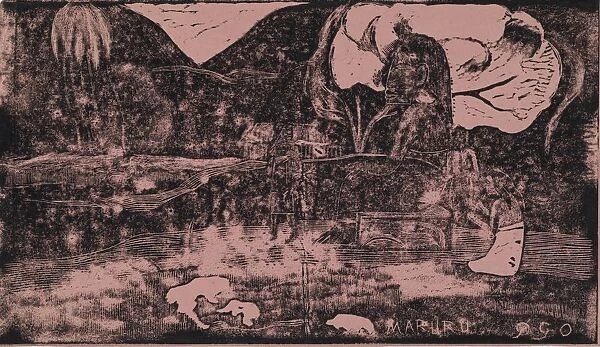 Noa Noa: Offerings of Gratitude (Maruru), 1893-1894. Creator: Paul Gauguin (French, 1848-1903)