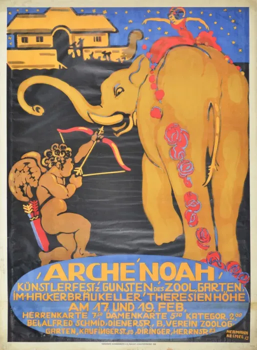 Framed Print : Noahs Ark Art Festival, 1913 Framed Print : Noahs Ark Art Festival, 1913