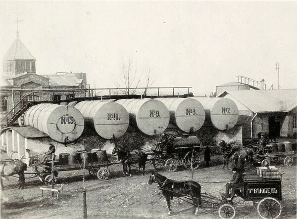 The Nobel Brothers Petroleum Company in Baku, 1890s