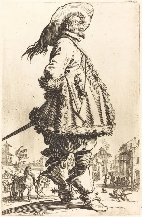Framed Print : Noble Man with Mantle Trimmed in Fur, Holding his Hands Behind his Back, c. 1620 / 1623 Framed Print : Noble Man with Mantle Trimmed in Fur, Holding his Hands Behind his Back, c. 1620 / 1623