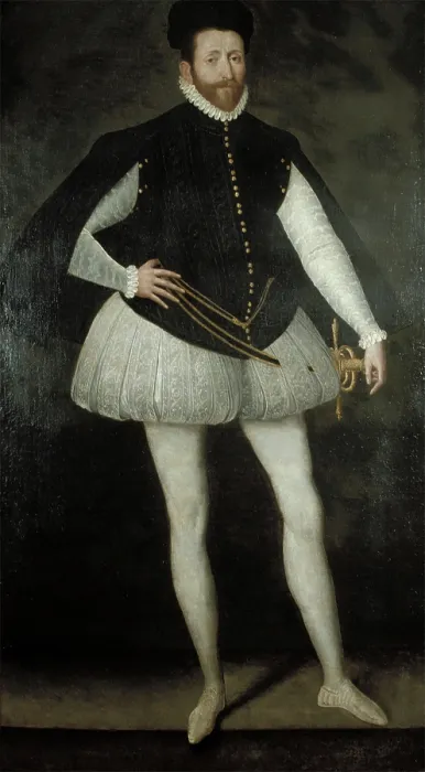 Framed Print : A Nobleman of the Valois Court, 16th century. Creator: School of Francois Clouet Framed Print : A Nobleman of the Valois Court, 16th century. Creator: School of Francois Clouet