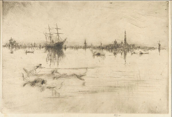 Nocturne, 1879-1880. Creator: James Abbott McNeill Whistler