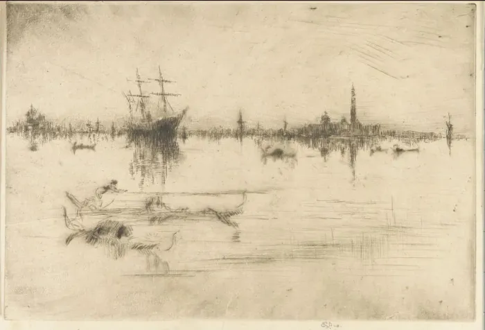 Framed Print : Nocturne, 1879-1880. Creator: James Abbott McNeill Whistler Framed Print : Nocturne, 1879-1880. Creator: James Abbott McNeill Whistler