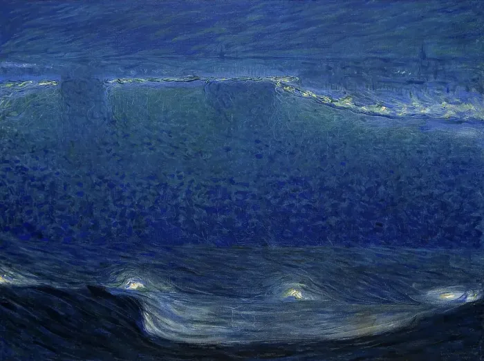 Framed Print : Nocturne, 1901. Creator: Jansson; Eugène (1862-1915) Framed Print : Nocturne, 1901. Creator: Jansson; Eugène (1862-1915)