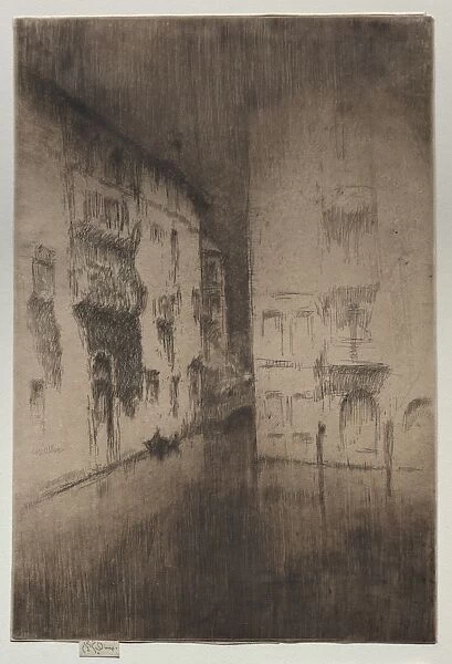 Nocturne: Palaces. Creator: James McNeill Whistler (American, 1834-1903)