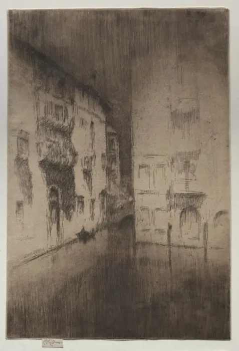 Framed Print : Nocturne: Palaces. Creator: James McNeill Whistler (American, 1834-1903) Framed Print : Nocturne: Palaces. Creator: James McNeill Whistler (American, 1834-1903)