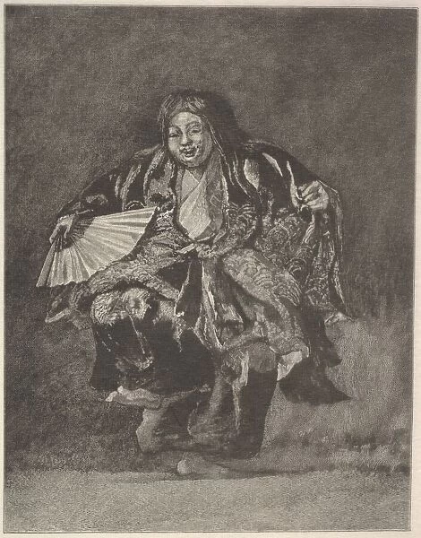 Noh Dancer, ca. 1886. Creator: John La Farge