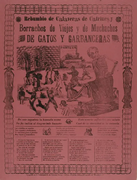Framed Print : Noisy Assembly of Calavera Dandies and Old Drunks and Laborers and Garbanzo-Sellers, n.d. Creator: Manuel Manilla Framed Print : Noisy Assembly of Calavera Dandies and Old Drunks and Laborers and Garbanzo-Sellers, n.d. Creator: Manuel Manilla