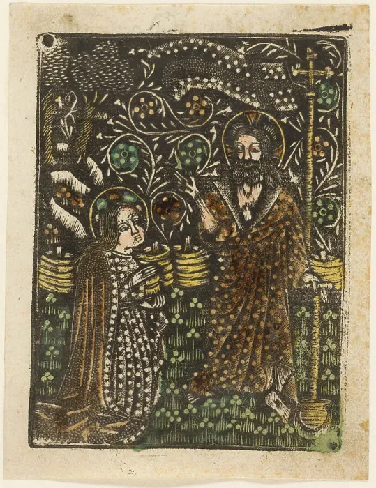 Framed Print : Noli me Tangere, 1460-65. Creator: Unknown Framed Print : Noli me Tangere, 1460-65. Creator: Unknown