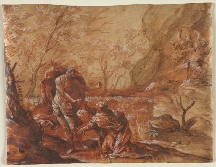 Framed Print : Noli Me Tangere, 1600s. Creator: Anonymous Framed Print : Noli Me Tangere, 1600s. Creator: Anonymous