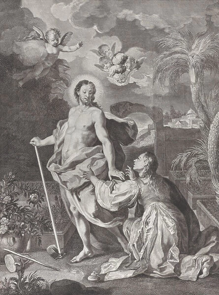 Noli me tangere, 1730-39. Creator: Pietro Monaco