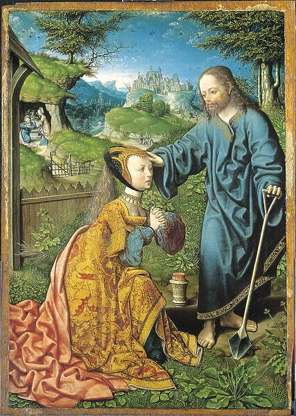 Noli me Tangere. Artist: Cornelisz van Oostsanen, Jacob (ca. 1470-1533)